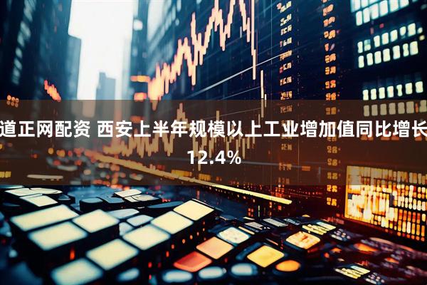道正网配资 西安上半年规模以上工业增加值同比增长12.4%